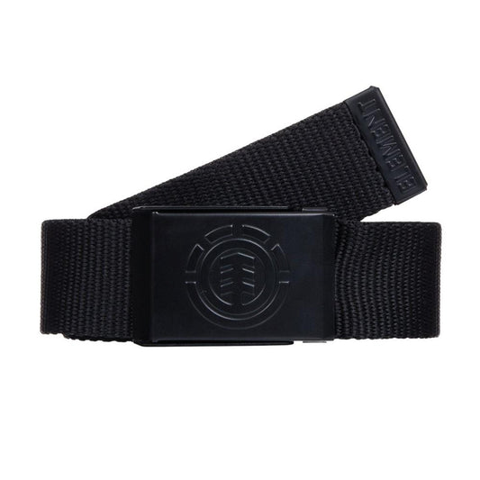 Element Icon Webbing Belt Flint Black
