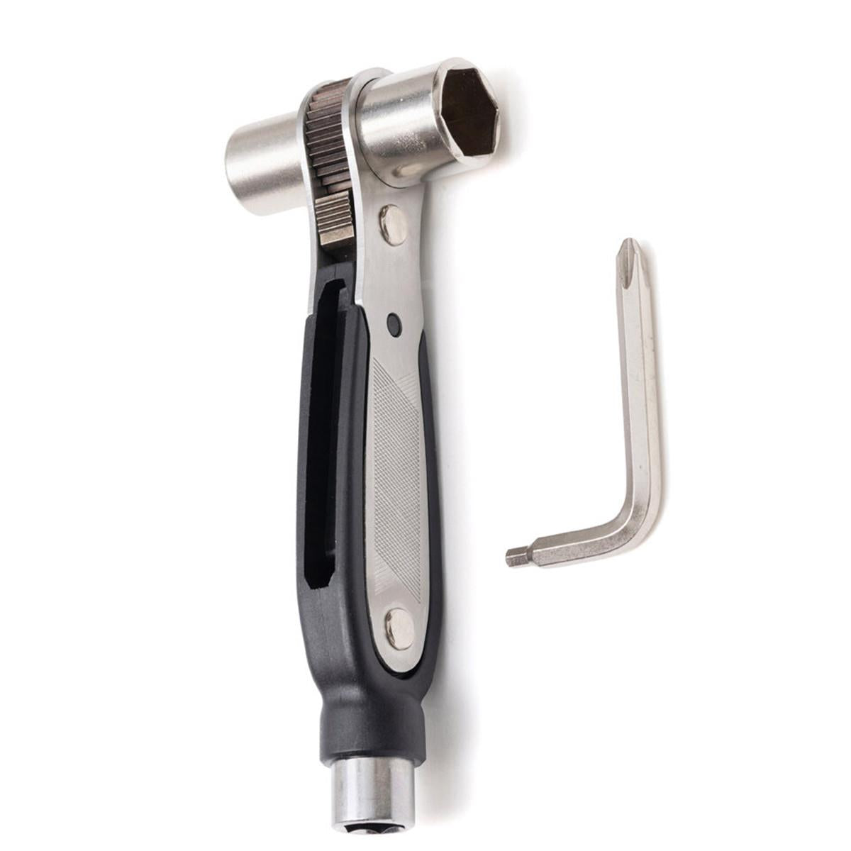 Prime 8 Supply Co Ratchet Lite Skateboard Tool Black