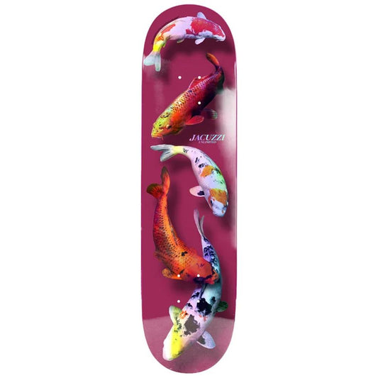 Jacuzzi 500 Years EX7 Skateboard Deck Rose Holographic 8.25''