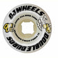 OJ Double Duro Skateboard Wheels Double Duro 101a/95a White 58mm