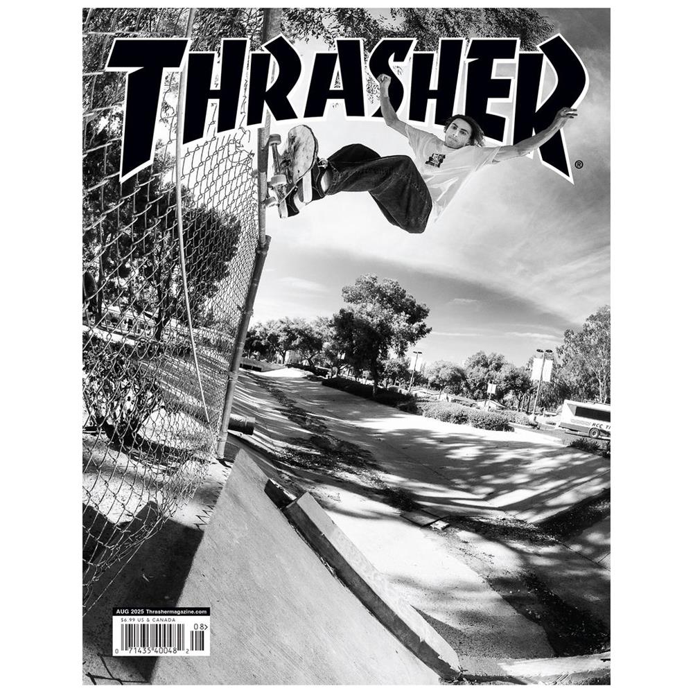 Thrasher Magazine August 2025 Issue 541 Curren Caples Cover