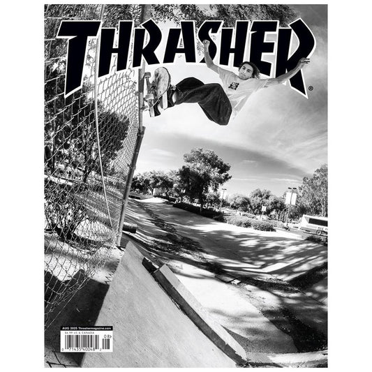Thrasher Magazine August 2025 Issue 541 Curren Caples Cover