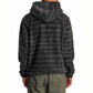 RVCA Hawthorne Hooded Zip Fleece Open Grey