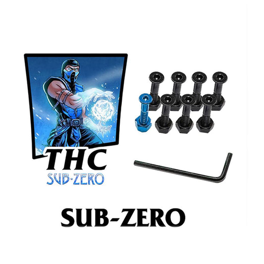 The Hardware Company THC LTD  Sub-Zero 1"Allen Nuts And Bolts Blue