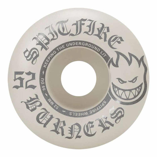 Spitfire Skateboard Wheels 99DU Burner Multi 52mm