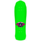 Powell-Peralta Chris Hiett Skateboard Deck 7 Ply Neon Green Blue Foil Skull 9.5"