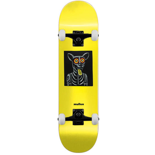 Almost Skateboards Mullen Dog Impact Pro Light Skateboard Complete Skateboard Yellow 8"