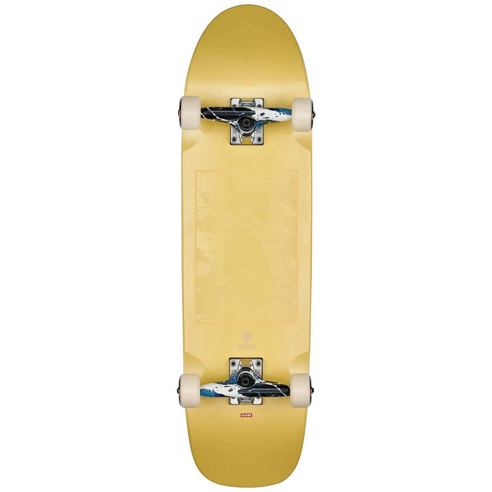 Globe Shooter Complete Skateboard Cruiser Yellow ComeHell 8.625"