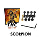The Hardware Company THC LTD Scorpion 1"Allen Nuts And Bolts Gold