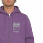 Volcom Watanite Full Zip Hooded Sweatshirt Deep Purple