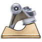 Slappy ST1 Lights Skateboard Trucks Gold 8.75"