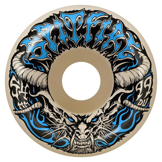Spitfire Team Demon Redux Formula 4 Skateboard Wheels 99a Conical Full 54mm Natural
