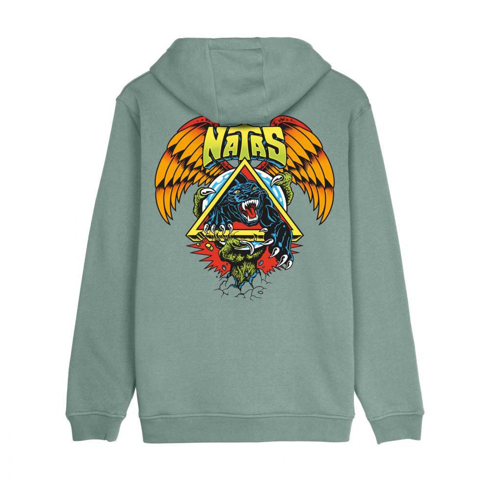 Santa Cruz Natas Panther Hooded Sweatshirt Moon Rock