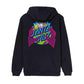 Santa Cruz Hooded Sweatshirt Kendall End Of The Dot Black Medium