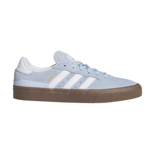 Adidas Skateboarding Busenitz Vulc II Skate Shoes Clear Sky Feather White Gum