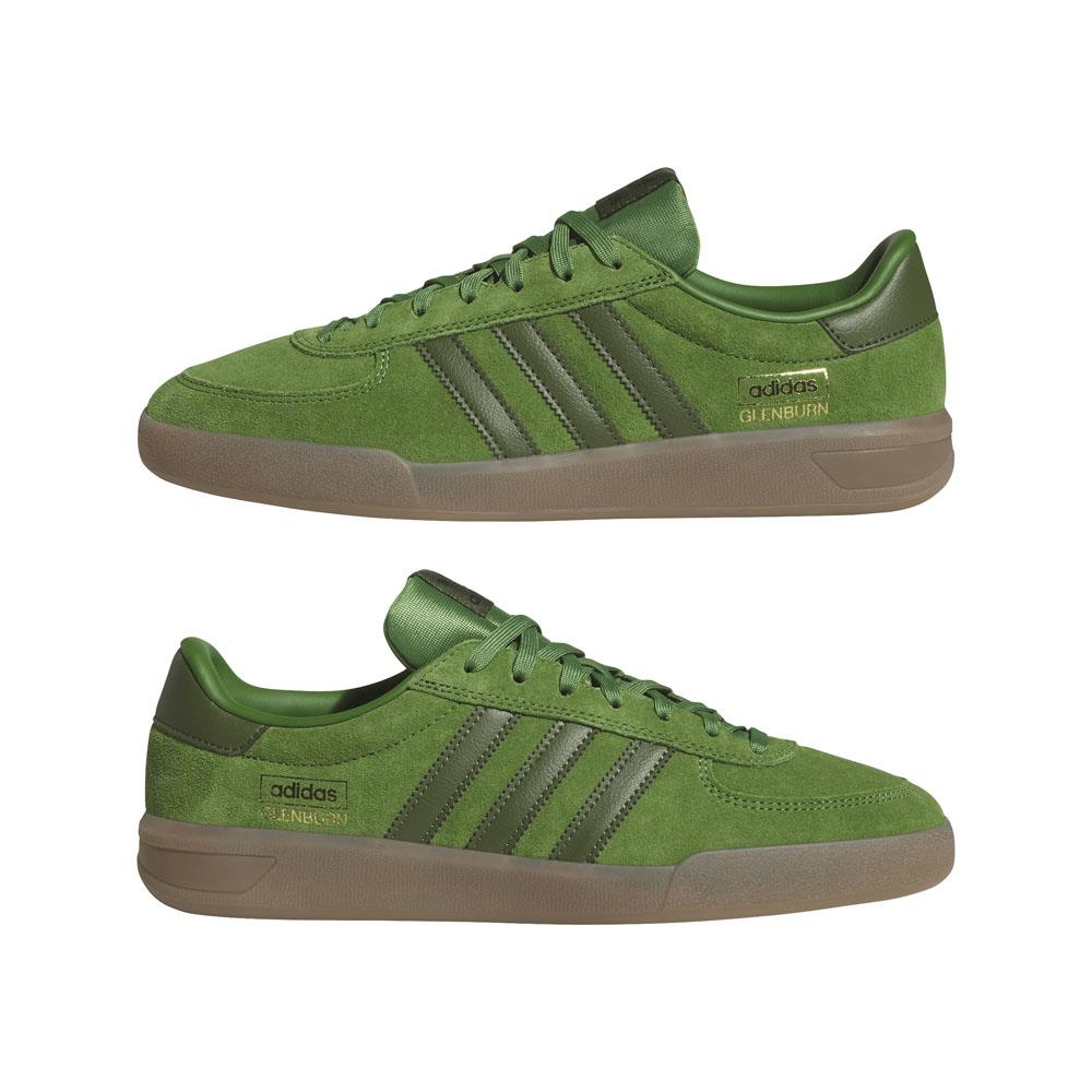 Adidas Skateboarding Glenburn Skate Shoes Core Green Wild Pine Gum