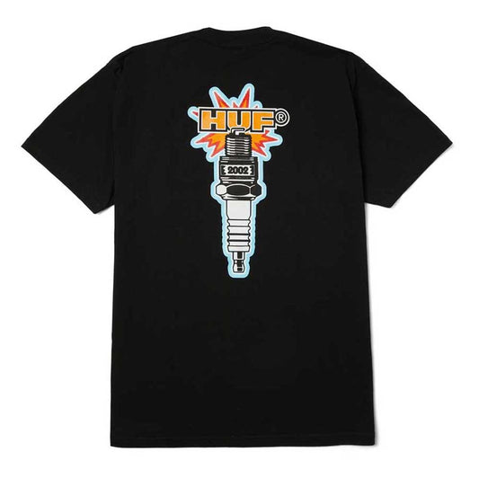 Huf Spark It Up Short Sleeve T-Shirt Black