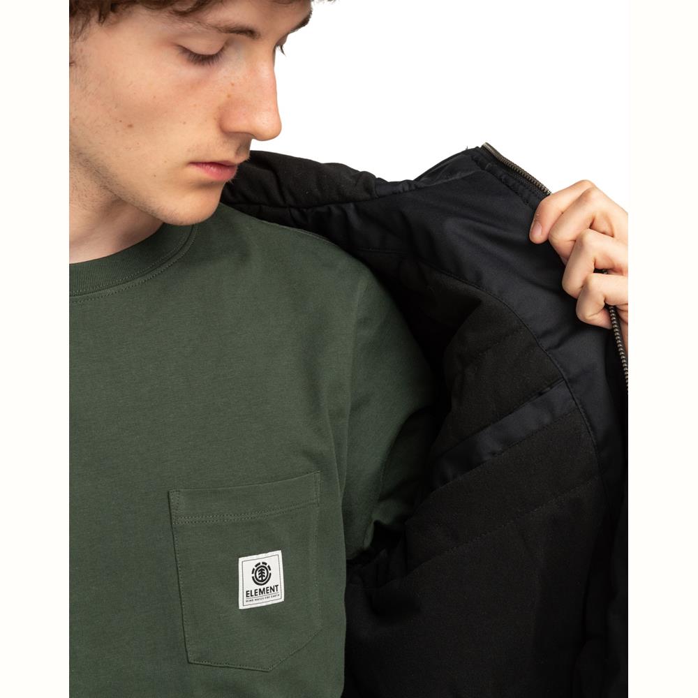 Element Dulcey Windbreaker Jacket Flint Black