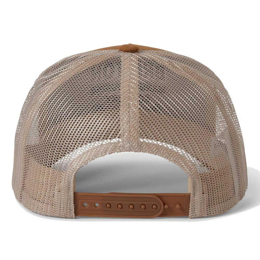 Brixton Redoubt C NP MP Trucker Hat One Size Washed Copper Sand