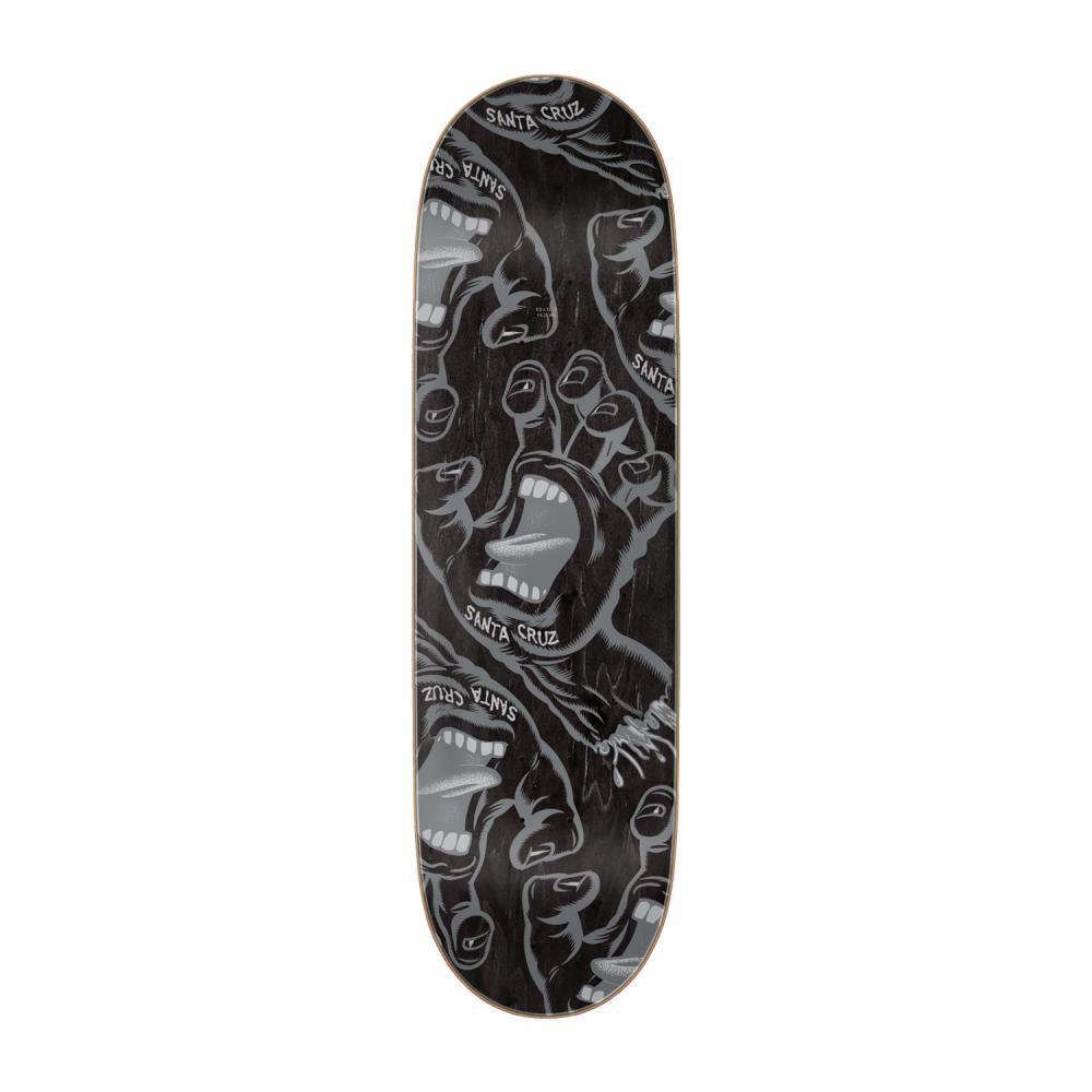 Santa Cruz Team Skateboard Deck Crowded Hand ATV Black 9
