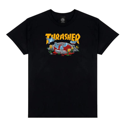 Thrasher Magazine T-Shirt Blood Bath Black