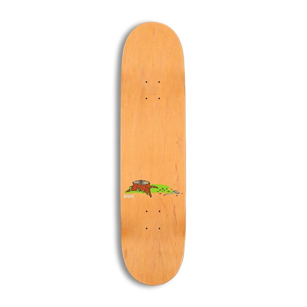Enjoi Whitey Panda R7 Skateboard Deck White 8.25"