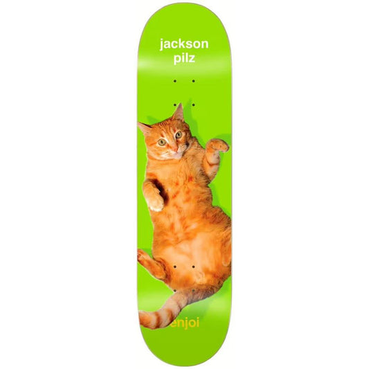 Enjoi Pilz Catnip R7 Skateboard Deck Green 8"
