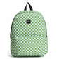 Vans Old Skool Check Backpack Checkerboard Pattern Lime Burst