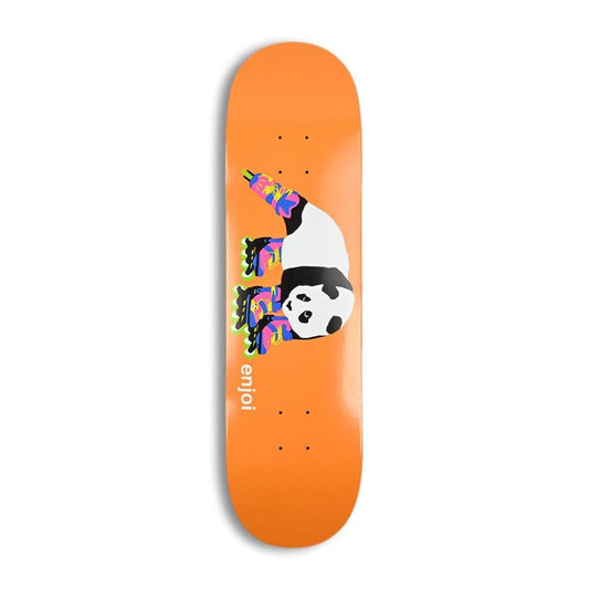 Enjoi Big Box Roller Blades R7 Skateboard Deck Orange 8.5''