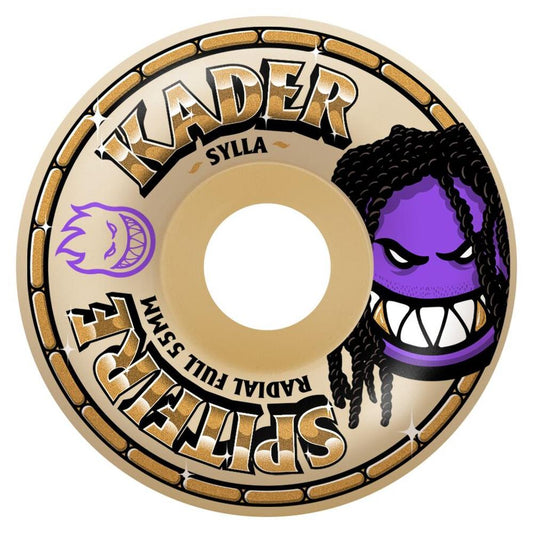 Spitfire F4 99 Kader Rolly Radial Full Skateboard Wheels Natural 55mm
