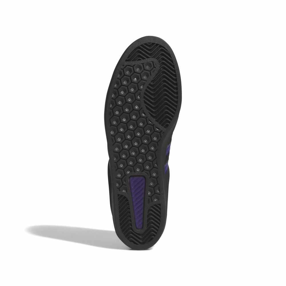 Adidas Campus ADV Collegiate Purple Core Black Silver Metallic Skate Shoes