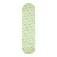 April Yuto Script Logo Skateboard Deck Green 8"