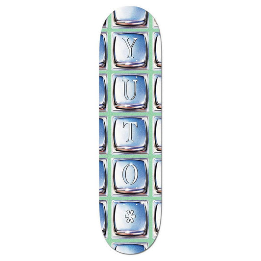 April Skateboards Yuto Horigome 'Dialled' Seafoam Skateboard Deck 7.5"