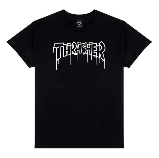 Thrasher Disco By Spanky T-Shirt Black