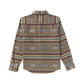 RVCA Dayshift Blanket Flannel Longsleeve Shirt Mushroom