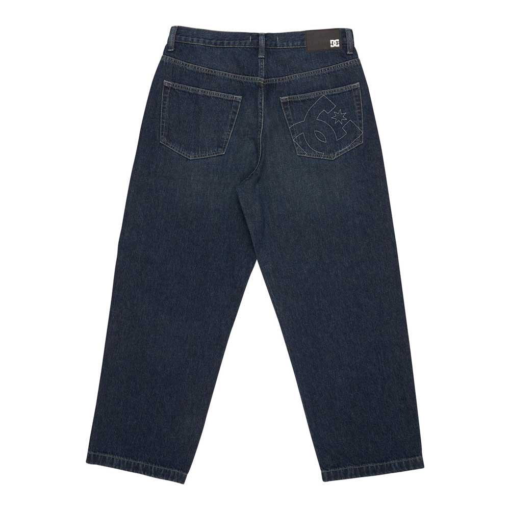 DC Shoe Co Worker Baggy Denim Double That Dark Denim Trousers