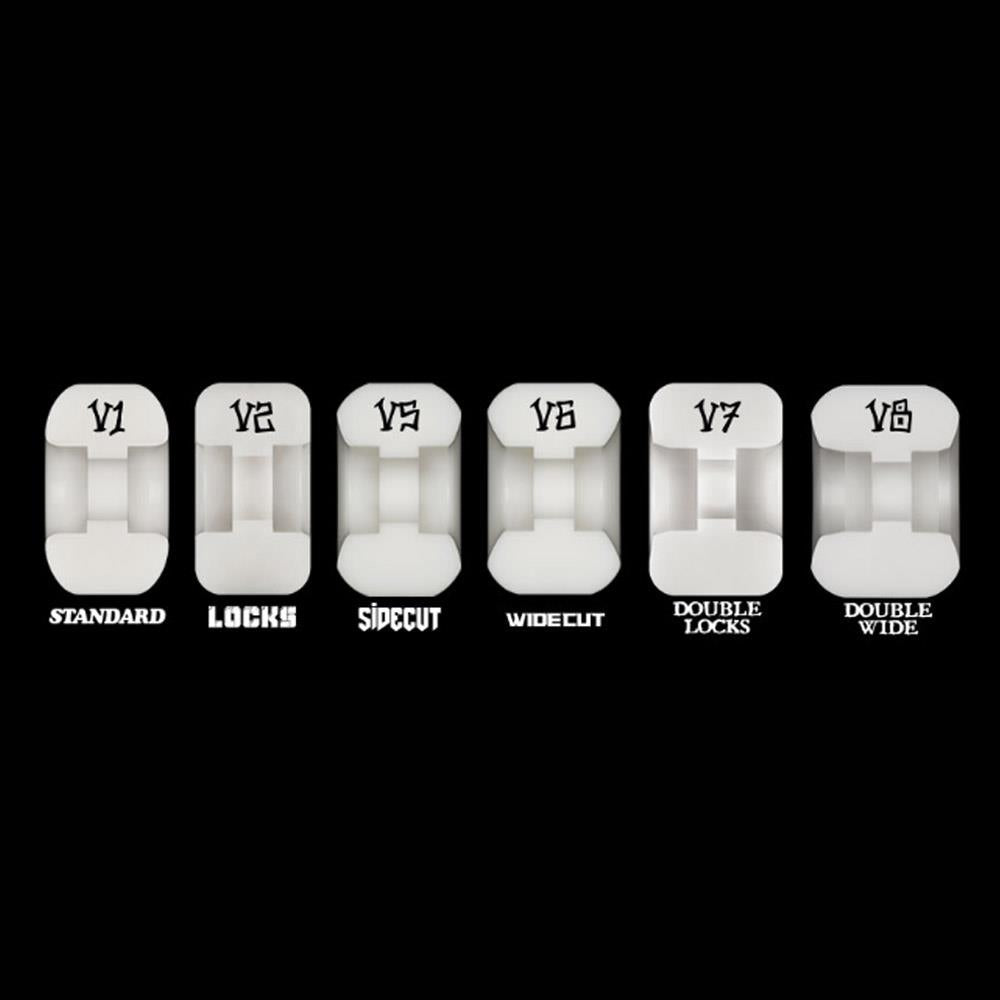 BONES Skateboard Wheels X-Formula Braden Hoban 'Reaper' V6 Wide-Cut 53mm 99A