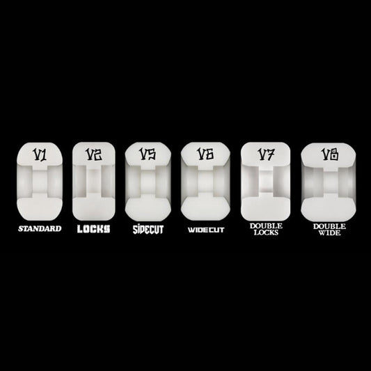 BONES Skateboard Wheels X-Formula Braden Hoban 'Reaper' V6 Wide-Cut 53mm 99A