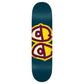 Krooked Team Eyes Skateboard Deck Olive 8.25"