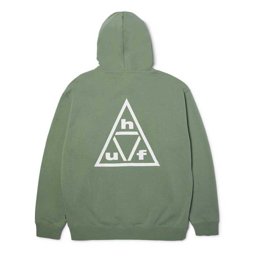 Huf Triple Triangle Pullover Hooded Sweatshirt Mint White