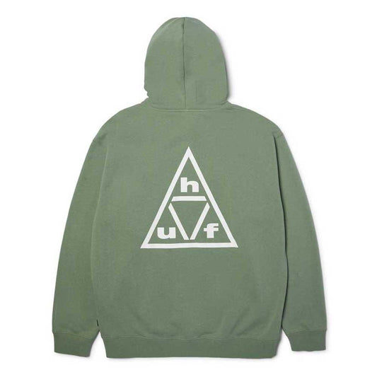 Huf Triple Triangle Pullover Hooded Sweatshirt Mint White