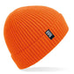 Black Sheep Engineered Knit Ribbed Beanie Orange