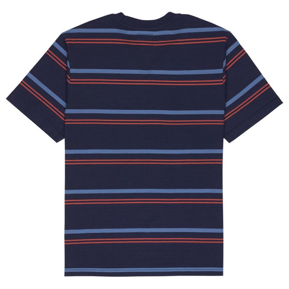 DC Shoe Co Sheriff Stripe Short Sleeve T-Shirt Blue Black Iris