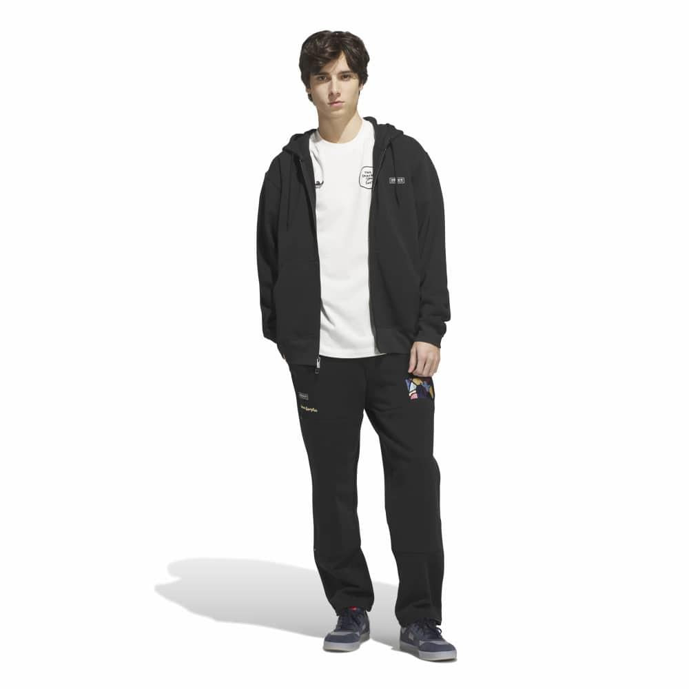 Adidas Skateboarding Gonz Graphic Hooded Sweatshirt Black