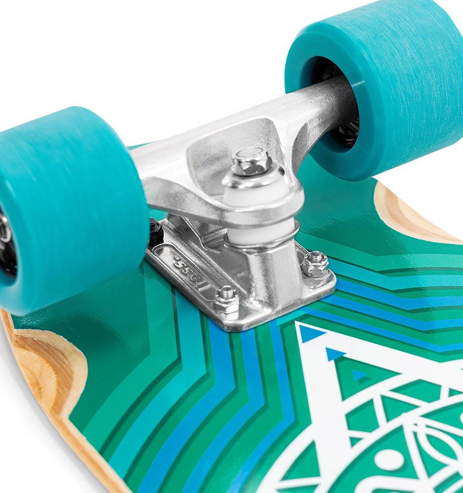 Mindless Drifter Complete Cruiser Skateboard Teal 28 x 8''