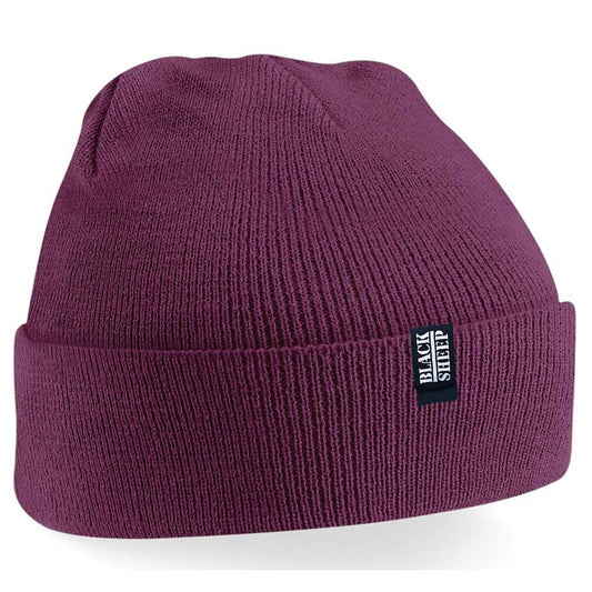 Black Sheep OG Original Cuff Beanie Plum