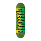 Creature Team Skateboard Deck Logo Stumps Assorted Black Yellow Green 8.25"