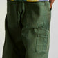 Huf Kinda Loose Double Knees Pants Mist Green