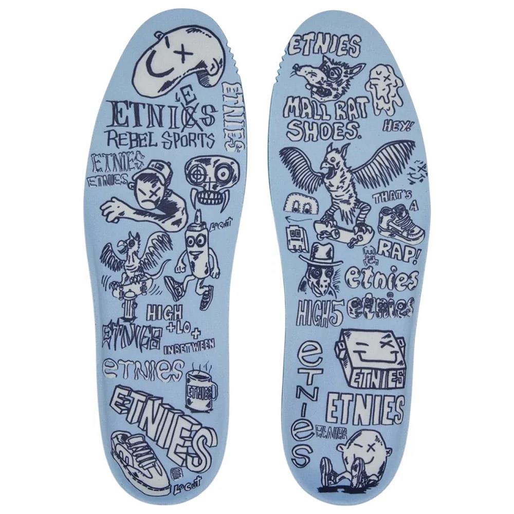 Etnies Emerson X Fos Navy White Skate Shoes