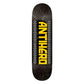 Antihero Skateboard Deck Taxi Black 8.5"